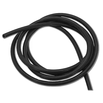 1 FT Black 4MM Silicone Intake Manifold Turbo Vacuum Hose Tube • $9.95