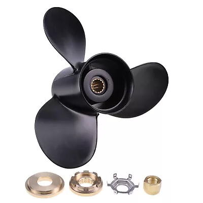 Propeller 13  X 19  For Mercury 48-77346A45 40 60 90 75 115 125 Hp 13 X 19 RH • $99