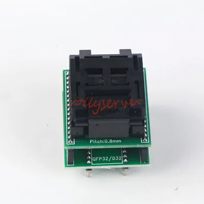 $20.87 • Buy TQFP32 DIP32/QFP32/SA663 IC Programmer Adapter Chip Test Female