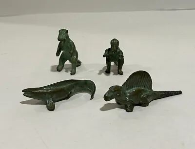 $100 • Buy Vintage 1940's SRG 47 Cast Metal Brass Bronze Dinosaurs Lot Of 4 - READ SEE PICS