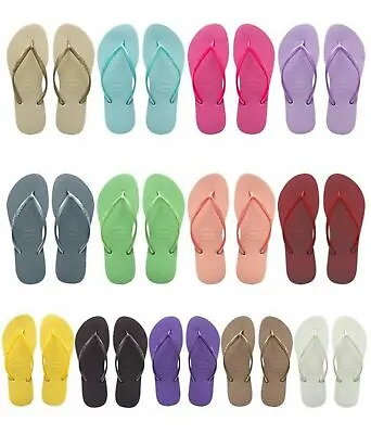 Ladies Womens Mens Beach Flip Flops Jelly Flipflops Sandals Shoes Sliders Size • £4.95