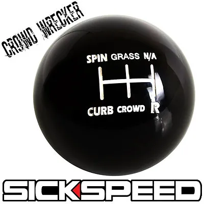 Crowd Wrecker Knob For 5 Speed Short Throw Shifter Lever Selector 12x1.25 S03 • $28.88