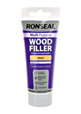 👉 Ronseal Multi-Purpose Wood Filler 100g – Light Damage Repair • £6.99