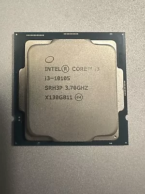 INTEL CORE I3-10105 SRH3P 3.70GHz COMET LAKE LGA1200 4 CORE CPU PROCESSOR • $73