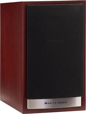 MartinLogan Motion 5-1/4  Passive 2-Way Bookshelf Speaker Single Red Walnut • $159.89