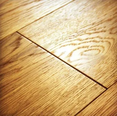 £0.99 • Buy Engineered Wood Flooring Click Brushed Oiled Oak Floor Wide Real Wooden Hardwood
