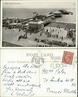£3 • Buy Brighton West Pier 1952 Cancel