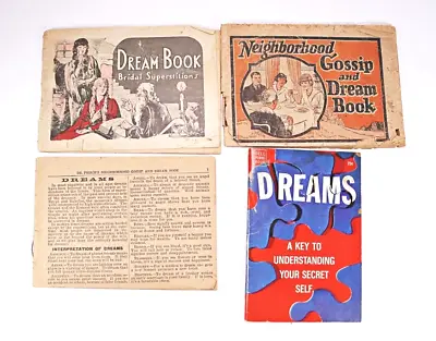 Vintage Dream Books 3 - 1920s Dr. Pierce / 1 - 1960s Dell Purse Book • $17.50