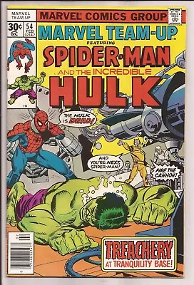 Marvel Team-Up #54 FN/VF 7.0 Off-White Pages (1972 1st Series) • $12