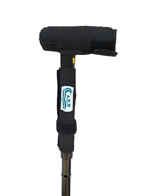 Walking Stick Comfy Handle Grip +securing System For Folding Walking Sticks +Bag • £8.90
