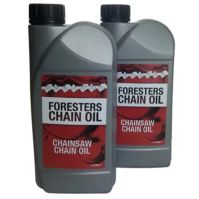 Chain Oil 2 Litres Chainsaw Super Tacky Guide Bar For All Makes Of Saws • £11.99