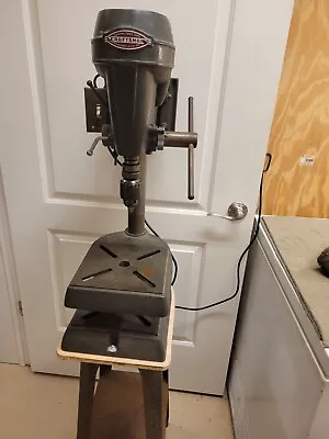 Vintage Craftsman / Dunlap Bench Top Drill Press Model 103.23620 W/stand • $250