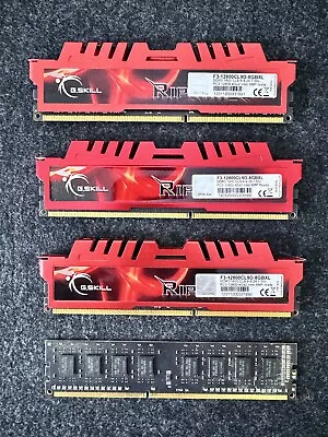 G.Skill Ripjaws DDR3 32GB (8GB X4) 12800CL9 • £14.99