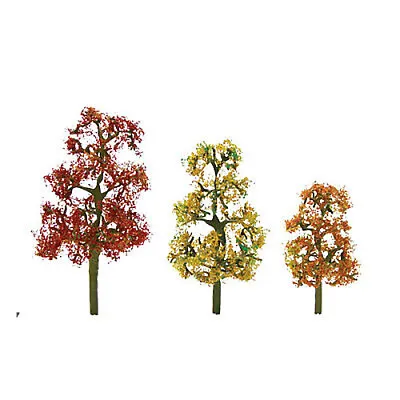 JTT Premium Deciduous Trees - Autumn Sycamore - HO Scale Model Railroad Tree • $8.27