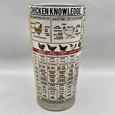 Chicken Novelty Insulated Hot Cold Stainless Steel Tumbler Travel Cup Mug 20 Oz • $18