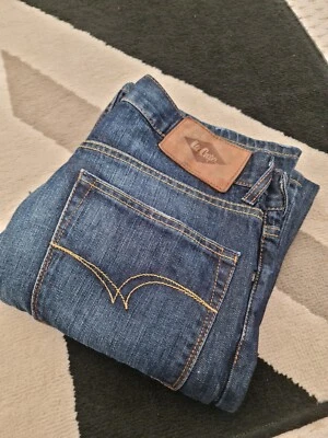 £5 • Buy MENS STRAIGHT LEG LEE COOPER JEANS. EX CONDITION. W31. L32. 80s CASUALS. 
