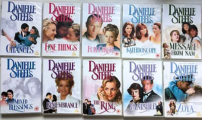 Danielle Steel 10 DVD Collection Box Set The Ring Zoya Fine Things Changes Etc • £17.95