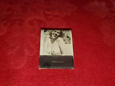 Vintage Hollywood Art Match Book Girly Pin Up Risque Models Rare  Lot #5 • $7.99