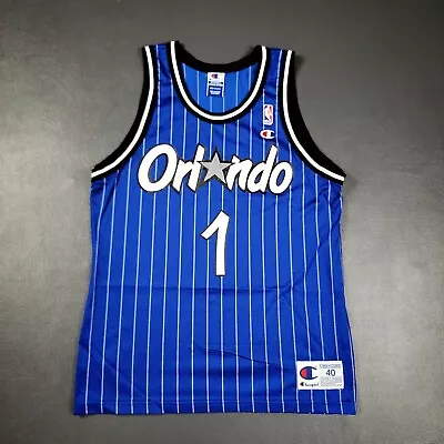 100% Authentic Penny Hardaway Vintage Champion Magic Jersey Size 40 M • $135