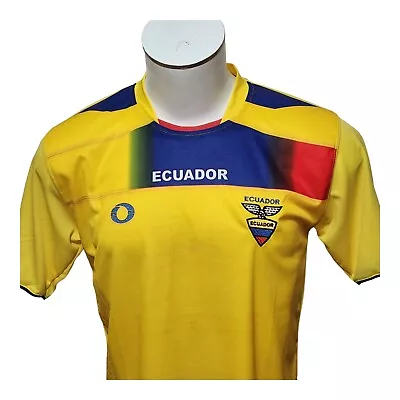 Ecuador National Soccer Jersey Shirt Men's Medium Futbol **Mark On Side** • $9.99