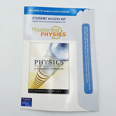 Student Access Kit - Mastering Physics: Physics For Scientists And Engineers • $1.15