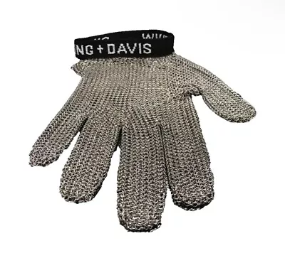 NIP - Sperian Whiting + Davis Steel Metal Mesh Glove / A515 XXL-D-V • $46.75