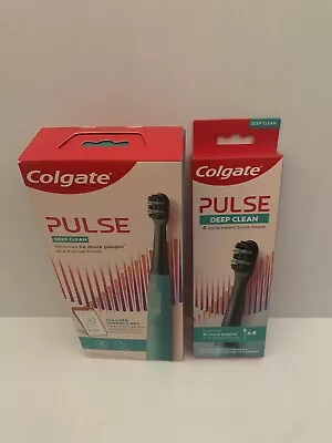 Colgate Pulse Deep Clean With 4 Replacement Heads NEW • $55