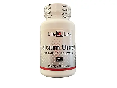 LifeLink's Calcium Orotate | 745 Mg X 100 Tablets | Bone Health Nerve Function • $28.35