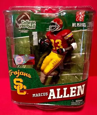 MARCUS ALLEN McFarlane USC TROJANS NCAA FOOTBALL Figure SERIES 4 Raiders • $59.99