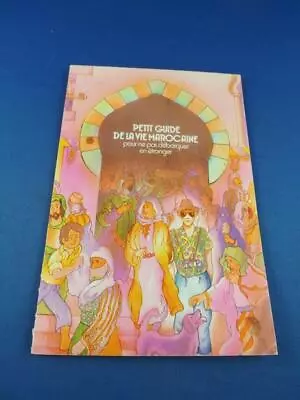 Royal Air Maroc Advertising Booklet Petit Guide To Moroccan Life Printed French • $5.99