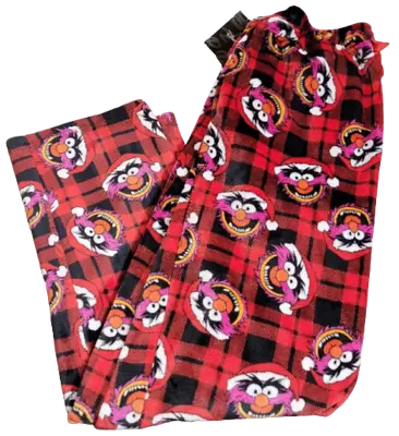 Disney Muppets Animal Christmas Comfy Fleece Lounge Pajama Pants! (Adult Medium) • $19.99
