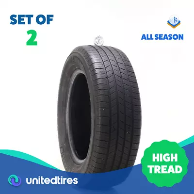 Set Of (2) Used 225/65R17 Michelin Defender T+H 102H - 8/32 • $113.90