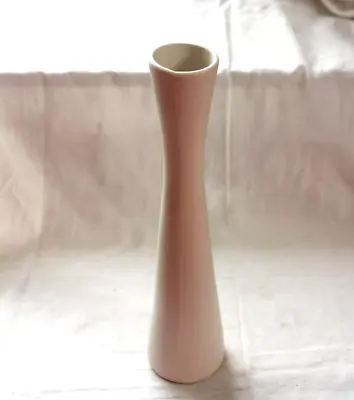 Vintage Mid-Century Modern Style Van Briggle White Glazed Bud Vase • $38.75