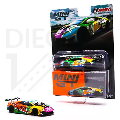 Mini GT Lamborghini Huracán GT3 EVO #19 2020 IMSA Daytona 24 Hrs • $17.95