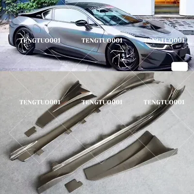 Real Carbon Fiber Sideskirts Side Skirt For BMW I8 2014-2019 Bodykits • $999