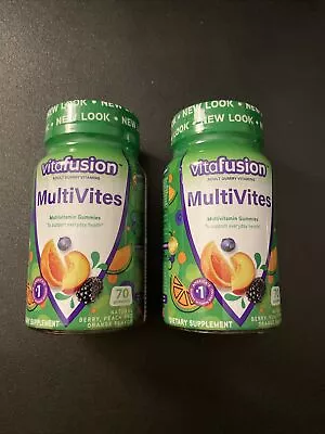 2x Vitafusion MultiVites Adult Multivitamin Gummies-70ct. Each-Exp.11/2024 • $14.99