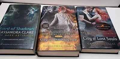 Cassandra Clare Hardcover Book Set Mortal Instruments 5 + 6 Shadowhunters 2 EXC • $19.95