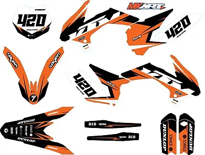 Graphics Kits To Fit KTM 85 SX 2013 2104 2015 2016 2017 HOOK STYLE Sticker Kit • $212.42