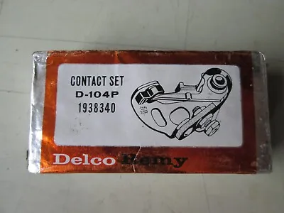 Vintage Delco Remy Contact Points Set D-104P 1938340  NOS Lot Of 3 • $21