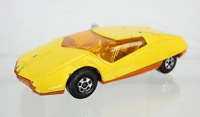 Matchbox Datsun 126X No33 Superfast Yellow Vintage Collectible Toy Car • $14.93