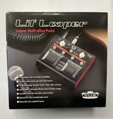 Vox VLL-1 Lil Looper Effects Pedal With Box And Manual  - Used Once - LOOK!!!!!! • $128