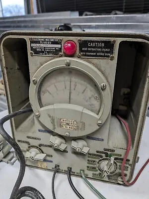 Vintage Northeastern Engineering Electronic Multimeter Military TS-505-B/U • $89.99