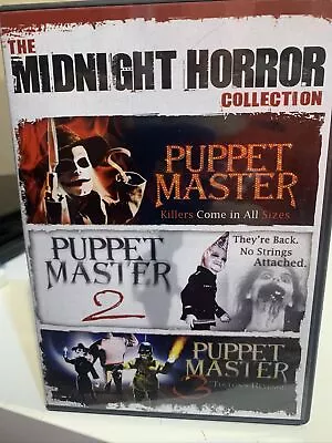 The Midnight Horror Collection: Puppet Master - DVD - VERY GOOD Gs7 • $5.40