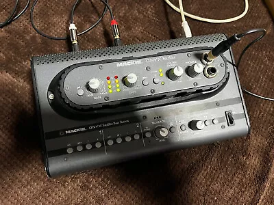 MACKIE ONYX SATELLITE FireWire Audio Interface - Excellent Condition • £105