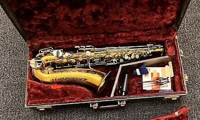 Vintage 1937 Martin Handcraft Committee Low Pitch Alto Sax (w/ Premium Overhaul) • $1500