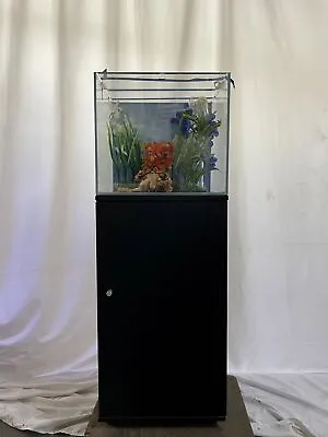 ULTRA CLEAR GLASS - 18 Gallon Cube Fish Tank Aquarium Full Setup W/ Filtration • $580