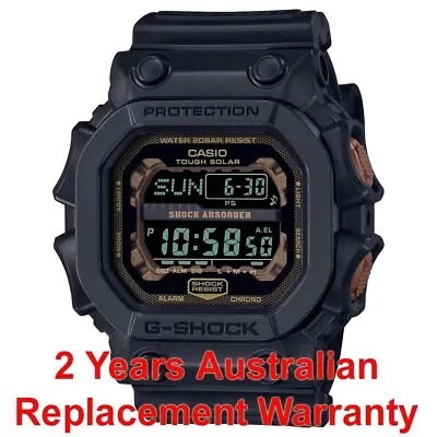 Casio G-shock Solar Digital Watch Gx-56 Gx-56rc-1 Rusted Iron Black 2y Warranty • $229.99