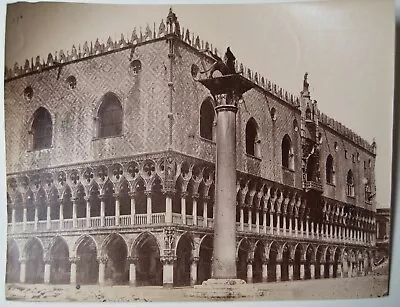 VENICE Doge's Palace Unmounted Albumen Photo • $8