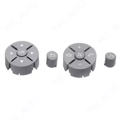 Steering Wheel Switch Button Gray For Mercedes W204 W212 C200 E260 E320 GLK260 • $22.94