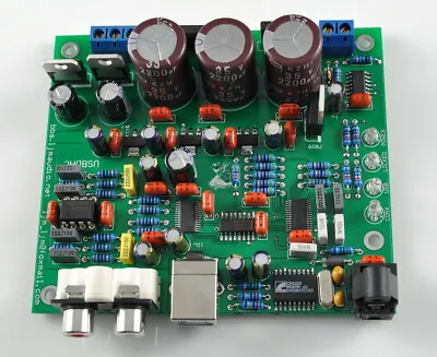 Hifi CS4398 +CS8416 DAC Board / Kit With USB Optical Fiber 32K -192K/24BIT • $36.99